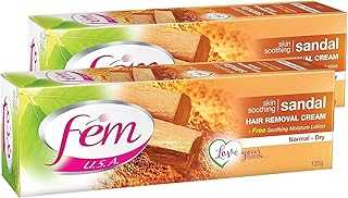 Fem Hair Removal Cream with Soothing Sandal from USA - 120g - Twin Pack.. hotep.ng is your partner in modern Nigerian living. We bring you a diverse selection of products from trusted brands and emerging local businesses. Experience the joy of finding everything you need in one convenient online destination.