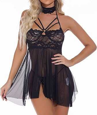 Women Sexy Lingerie Sexy Lace Transparent Nightdress Women Backless Sleepwear Pajamas Piece (Color: Black, Size: L).. Join the hotep.ng family and elevate your online shopping experience. We offer a wide range of products to suit every need and occasion. Discover why we're the preferred choice for savvy Nigerian shoppers.