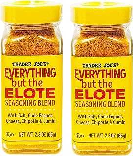 Trader Joe's Everything But Elote Seasoning Blend with Chili Pepper, Parmesan Cheese, Chipotle Powder, Cumin, Coriander and Sea Salt, Simply Delicious - 2 PACK.. Experience the best of Nigerian e-commerce with hotep.ng. We bring you a carefully selected range of products to enhance your lifestyle. Enjoy our secure platform, competitive prices, and reliable delivery services across Nigeria.