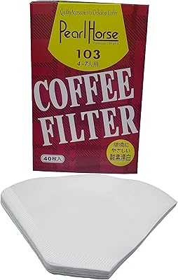 Pearl Horse 103 V60 Coffee Filter (4-7 cups) 40 pieces.. Join the hotep.ng community and elevate your online shopping experience. We offer a carefully selected range of products to enhance your lifestyle. Discover why we're the preferred choice for savvy Nigerian consumers.