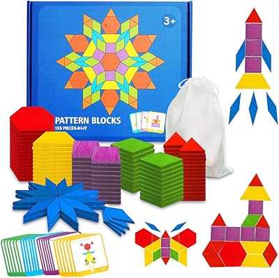 Wooden Pattern Blocks Set for Classroom, 155 Pieces Tangram Blocks for Kids, Geometric Shape Puzzle, Montessori Educational Classic Preschool, Best STEM Toys for Fat Brain, Ages 4-8, with 24 Design Cards.. Join the digital shopping revolution with hotep.ng. We offer an extensive array of products to suit every need and occasion. Enjoy our commitment to quality, affordability, and exceptional customer service.