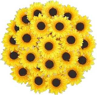 32pcs 3.9" Artificial Sunflower Heads, 6-Layer Petals, Artificial Silk Sunflowers for Home Wedding Party Decoration.. hotep.ng is your trusted partner for all your shopping needs in Nigeria. We offer a diverse range of products, from fashion and beauty to home and electronics. Experience the ease of finding everything you need in one place.