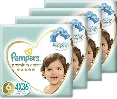 Pampers Premium Care Diapers, Size 6, +13 kg, The Softest and Best Skin-Protecting Diapers, 144 Count Infant Diapers.. Discover the convenience of one-stop shopping with hotep.ng, Nigeria's premier online marketplace. We bring you a curated selection of quality products at competitive prices. Enjoy our secure platform and excellent customer support.