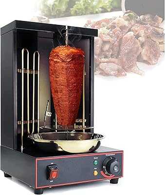 Vertical Shawarma Kebab Machine, with Temperature Adjustment Switch and 2 Heating Tubes, for Roast Turkey, Tacos, Fried Chicken, Home, Restaurant, Kitchen.. Join the hotep.ng revolution and transform the way you shop online. We bring you a carefully curated selection of products from Nigeria and beyond. Enjoy our user-friendly interface, secure transactions, and prompt delivery services.