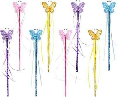 Butterfly Fairy Magic Wand, Glitter Princess Wand with Ribbons for Girls, Princess Role Play Costume Accessories, Kids Magic Shows, Butterfly Party Favors, Birthday Party Supplies, 8PCS.. Join the hotep.ng community and revolutionize your shopping habits. We offer a comprehensive range of products, from everyday essentials to luxury items. Experience the ease of finding everything you need in one convenient online destination.