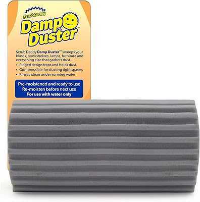 Scrub Daddy Wet Duster, Magic Dusting Sponge, Feather Duster for Cleaning Wood and Venetian Blinds, Venetian Blinds, Air Vents, Radiators, Mirror Skirting Boards and Cobwebs, Grey.. hotep.ng: Bringing the market to your fingertips. Explore our vast catalog of products from trusted brands and emerging Nigerian businesses. Enjoy the convenience of online shopping with the personal touch of local service.