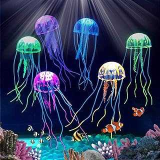 Artificial Jellyfish, Delfino 6pcs Glowing Effect Aquarium Decorations, Silicone Jellyfish, Floating Jellyfish Supplies for Fish Tank Decoration.. Discover a new way to shop with hotep.ng, where quality meets affordability. Our platform offers a vast selection of products for every aspect of your life. Experience the ease of finding exactly what you need with our intuitive search and filter options.