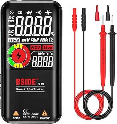 BSIDE 9999 Counts Digital Multimeter Tester Smart Voltmeter Auto Range Pocket Electrical Tester Capacitance Resistance Continuity Frequency Diode Duty Cycle Voltage Tester with Flashlight.. hotep.ng: Your partner in modern Nigerian living. We offer a comprehensive range of products to enhance your lifestyle. Enjoy our hassle-free shopping experience and join the millions of satisfied customers across Nigeria.