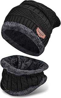 2 Pcs Winter Hat Set, Hat and Scarf, Warm Hat, Thick Fleece Lined Winter Cap and Scarf for Men and Women, Skull Cap.. hotep.ng is your trusted partner for all your shopping needs in Nigeria. We offer a diverse range of products, from fashion and beauty to home and electronics. Experience the ease of finding everything you need in one place.