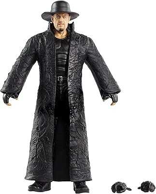 WWE Undertaker Elite Series #80 Deluxe Action Figure with Realistic Facial Details, Ring and Iconic Accessories.. At hotep.ng, we're passionate about connecting Nigerian shoppers with quality products. Our platform offers a seamless blend of local treasures and international favorites. Experience the joy of discovering new brands and supporting local businesses.