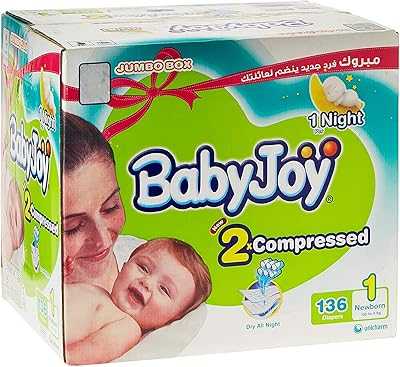 Baby Joy Compressed Diapers x2, Large Pack, Size 1 for Newborn, 136 Pieces, for Children up to 4 kg.. Discover a world of possibilities with hotep.ng, Nigeria's fastest-growing online marketplace. We connect you with top-quality products from local and international sellers. Enjoy our commitment to authenticity, affordability, and excellent customer service.