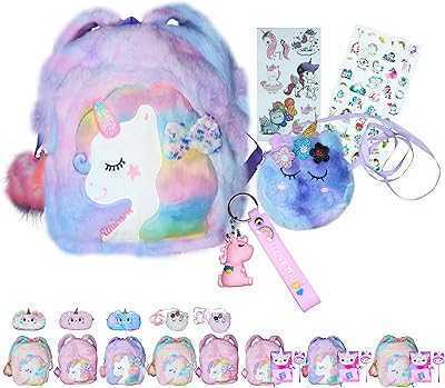 3D Rainbow Unicorn Plush Backpack Fluffy with Fluffy Notebook, Pompom Pen and Stickers, Cute Plush School Supplies.. hotep.ng is more than just an online store; it's a celebration of Nigerian entrepreneurship. Discover unique products from emerging local brands alongside global favorites. Shop with purpose and support the growth of our economy.