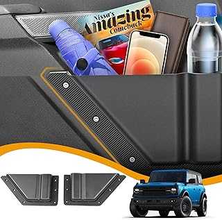 Healy Front Door Storage Pocket Compatible with Ford Bronco 2021 2022 2/4 Door 2/4, Front Door Interior Accessories, Side Door Pocket Organizer, ABS Plastic Cup Holder, Black, 2Pcs.. Join the hotep.ng revolution and transform the way you shop online. We bring you a carefully curated selection of products from Nigeria and beyond. Enjoy our user-friendly interface, secure transactions, and prompt delivery services.