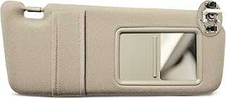 Sailade Replacement Sun Visor Compatible with 2007 2008 2009 2010 2011 Toyota Camry & Camry Hybrid with Sunroof & Lights (Beige, Right Passenger Side).. Join the digital shopping revolution with hotep.ng. We offer an extensive array of products to suit every need and occasion. Enjoy our commitment to quality, affordability, and exceptional customer service.