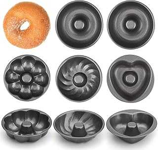 Set of 8 3 Inch Mini Donut Pans Nonstick Carbon Steel for Baking (Mixed 8 Piece Set).. hotep.ng is revolutionizing the way Nigerians shop online. Benefit from our partnerships with top brands and local artisans for unbeatable variety. Enjoy exclusive deals and promotions available only to our loyal customers.