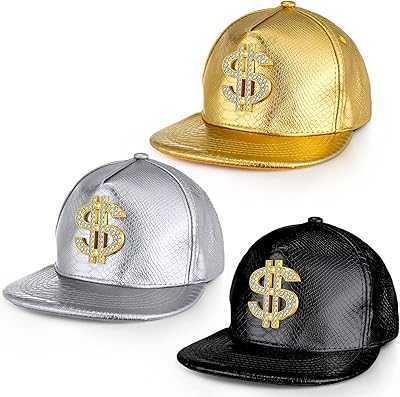 Funny Hat, Baseball Cap, 3PCS Gold Hat, Gold Rapper Hat, Adjustable 80s 90s Hip Hop Hat, Dollar Sign, Gold Snapback Hat, Leather Brim, Unisex Adjustable Outdoor Hat for Women Men.. Discover a world of possibilities with hotep.ng, Nigeria's fastest-growing online marketplace. We connect you with top-quality products from local and international sellers. Enjoy our commitment to authenticity, affordability, and excellent customer service.