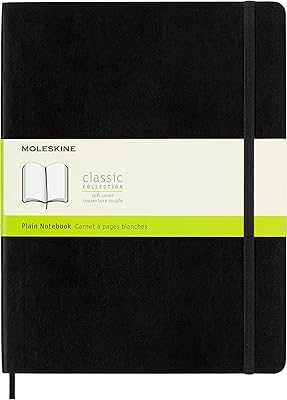 Moleskine Classic Notebooks, Extra Large, Plain, Black, Soft Cover (7.5" x 9.75") (Classic Notebooks).. hotep.ng: Your partner in modern Nigerian living. We offer a comprehensive range of products to enhance your lifestyle. Enjoy our hassle-free shopping experience and join the millions of satisfied customers across Nigeria.