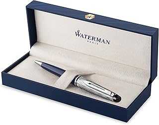 Waterman Expert Metal and Blue Coated Ballpoint Pen with Blue Engraved Cap, Blue Ink Gift Box, L'Essence du Bleu, 2166466, 1 Piece (Pack of 1).. hotep.ng: Where tradition meets innovation in the world of online shopping. Explore our vast selection of products that cater to your every need. Enjoy secure transactions and hassle-free returns with our customer-first approach.