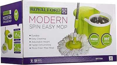 Royalford Spin Mop Cleaning Bucket with Steel Bucket, Multi-Colour, RF7709.. hotep.ng is your trusted partner in the digital shopping revolution. We offer a comprehensive range of products from fashion to electronics and beyond. Enjoy our secure transactions and efficient delivery services.