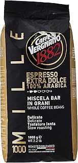 Mille 1000 Espresso Extra Dolce Arabica en grains 100% by Caffè Vergnano, 1 kg.. Experience the convenience of 24/7 shopping with hotep.ng, Nigeria's trusted e-commerce platform. Find everything from daily essentials to luxury items at competitive prices. Let us bring the market to your doorstep.