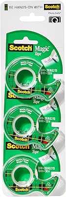 Scotch Magic Tape 3/4 x 300" (19 mm x 7.62 m) Each, Invisible, Clean Cut, General Purpose Masking Tape, for Repairing, Labeling and Sealing Documents, 3 Dispensers/Pack.. Embrace the digital revolution in Nigerian retail with hotep.ng. We bring you a curated selection of products from trusted brands and artisans. Enjoy the convenience of shopping from anywhere, at any time, with our mobile-friendly platform.