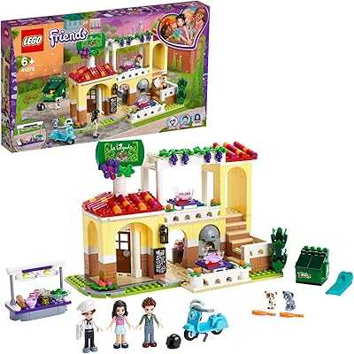 LEGO Friends Heartlake City Pizzeria Set with 3 Mini Dolls, Scooter and 2 Cat Figures 41379.. hotep.ng: Where quality meets convenience in the world of online shopping. We offer a diverse range of products to suit every lifestyle and budget. Enjoy our user-friendly interface and reliable delivery services across Nigeria.