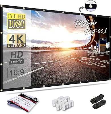 16:9 HD 120 Inch Anti-Wrinkle Foldable Portable Double-Sided Projector Screen for Home Theater by Medper.. Elevate your online shopping experience with hotep.ng, Nigeria's fastest-growing marketplace. We connect you with top-quality products from reliable sellers across the country and beyond. Join our community of satisfied customers today.