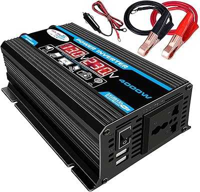 Maximum Power High Frequency Modified Sine Wave Inverter DC 12V to AC 220V, Car Charger Converter with Dual 2.1A USB Port and Display.. hotep.ng is committed to bringing you the best shopping experience in Nigeria. We offer competitive prices, reliable delivery, and exceptional customer service. Join our growing community of satisfied customers and see the difference for yourself.