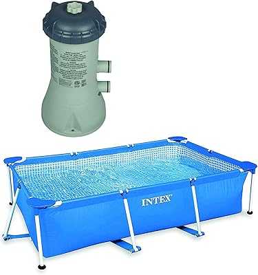 Intex 8.5' x 5.3' x 26' Above Ground Frame Pool with 1000 GPH Pool Pump.. hotep.ng is revolutionizing e-commerce in Nigeria with our customer-first approach. We offer a wide range of products, from daily essentials to luxury items. Experience the convenience of having your favorite brands just a click away.