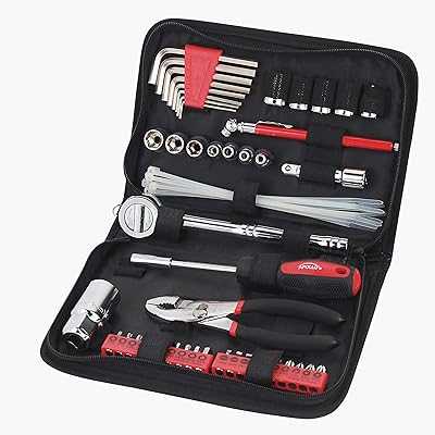 Apollo Tools DT9774 SAE Automotive Tool Set with Zippered Case, 56 Piece, Red.. Experience the convenience of modern retail with hotep.ng, Nigeria's leading e-commerce destination. We bring you a carefully curated selection of products from trusted sellers and brands. Join our community of satisfied customers today.