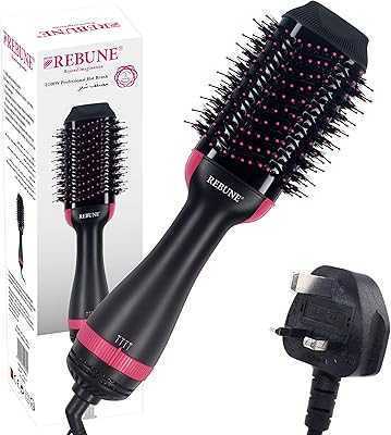 Rebune Hair Styler 1200 Watts One-Step Hair Thickener with Negative Ion Technology and Hot Air Brush (Pink).. Experience the convenience of 24/7 shopping with hotep.ng, Nigeria's trusted e-commerce platform. Find everything from daily essentials to luxury items at competitive prices. Let us bring the market to your doorstep.