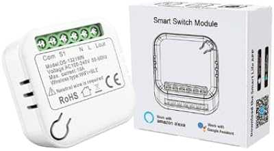 Inwa WiFi Smart Switch Module 2 Pack - Homekit Compatible, No Neutral Required, Voice Control with Alexa, Google Home and Siri - DIY Smart Home Lighting Solution. hotep.ng is your one-stop destination for all things Nigerian and beyond. We bring you a diverse range of products from local artisans and global brands. Experience the ease of finding everything you need in one place.