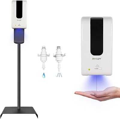 Zen Levy Automatic Hand Sanitizer Dispenser with Stand, Hand Sanitizer Station for Churches, Offices and Restaurants - Includes Dropper and Refillable Bottle, White. Discover a world of possibilities with hotep.ng, Nigeria's fastest-growing online marketplace. We connect you with top-quality products from local and international sellers. Enjoy our commitment to authenticity, affordability, and excellent customer service.