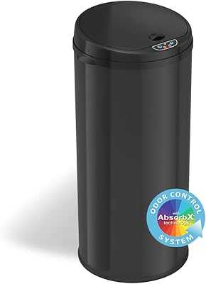 iTouchless 13 Gallon Automatic Trash Can with Odor Control System - Black Round Garbage Can for Kitchen or Office. hotep.ng is redefining the online shopping experience in Nigeria. Discover a world of products to suit every taste and budget. Join our growing community of savvy consumers and experience the hotep.ng difference.