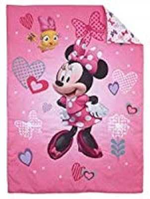 Disney Minnie Mouse Hearts and Bows Polyester Bedding Set, 52 x 28 x 8 Inches (Pack of 1). hotep.ng: Your gateway to a world of products, right here in Nigeria. We offer an unparalleled range of items, from daily essentials to luxury finds. Experience the joy of hassle-free online shopping with our trusted platform.