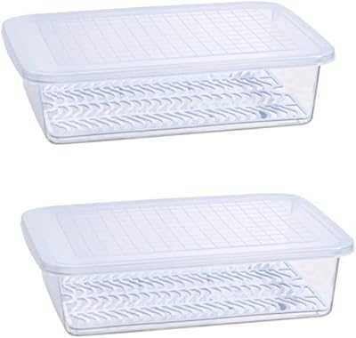 2 Pack Food Storage Containers with Lids, Stackable Food and Fruit Storage Containers for Refrigerator. hotep.ng brings you the best of both worlds: local charm and global trends. We offer a carefully selected range of products to suit every lifestyle and budget. Enjoy the convenience of online shopping with the trust of a Nigerian brand.