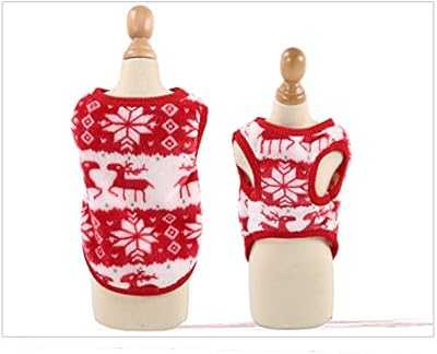 PETSARY Cute Dog Christmas Sweater - Dog Cat Recovery Costume, Small Pet Costume Vest, Snowflake Knit Reindeer for Pets, Soft Warm Fleece Turtleneck Holiday Fabric (X-Large, Red and White). hotep.ng: Your partner in modern Nigerian living. We offer a comprehensive range of products to enhance your lifestyle. Enjoy our hassle-free shopping experience and join the millions of satisfied customers across Nigeria.