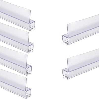 Royal Apex Weatherproof Clear Seal Strip with Drip Rod, PVC Silicone Shower Door Tape for Frameless Glass 8, 10, 12mm (1m x 6pcs) (8mm Glass, Shape (Side Edge)),. Discover a new way to shop with hotep.ng, where quality meets affordability. Our platform offers a vast selection of products for every aspect of your life. Experience the ease of finding exactly what you need with our intuitive search and filter options.