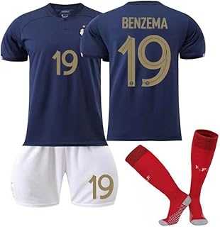 M-Dreams France Home Soccer Kit Benzema #19 Football Jersey Soccer Sportswear Set, Blue and White. hotep.ng: Your gateway to a world of products, right here in Nigeria. We curate the best local and international offerings for your convenience. Experience the joy of finding exactly what you need, when you need it.