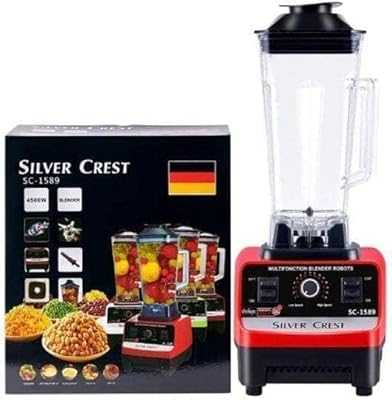 New Silvercrest 4500W Heavy Duty Commercial Grade Blender with 2 Jars Sc-1589, Multi-Color. Discover the diversity of Nigerian culture through hotep.ng's curated collection. From traditional crafts to modern innovations, we offer something for everyone. Join our community of savvy shoppers and experience the future of retail in Nigeria.