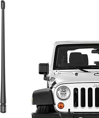 Rydonair - Jeep Wrangler (2007-2018) JK JL Rubicon Sahara 13" Low Profile Flexible Rubber Radio Antenna with Internal Copper Coil for Improved Reception. Discover the convenience of modern retail with hotep.ng, Nigeria's premier online marketplace. We offer an unbeatable selection of products to enhance your lifestyle. Enjoy our user-friendly interface and dedicated customer support team.