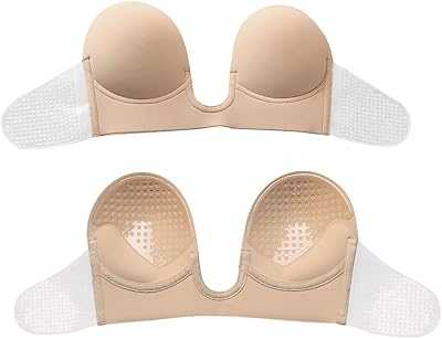 Women Strapless Adhesive Bra, Deep U Cup Silicone Bra, Reusable Invisible Magic Bra Backless (Cup - Apricot). Experience the best of Nigerian e-commerce with hotep.ng. We bring you a carefully selected range of products to enhance your daily life. Discover why we're the go-to online marketplace for discerning Nigerian shoppers.