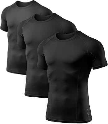 1 or 3 Pieces Men's Cool Dry Compression Shirts Short Sleeve T-Shirts Athletic Workout Sports Tees. hotep.ng is your trusted partner for all your shopping needs in Nigeria. We offer a diverse range of products, from fashion and beauty to home and electronics. Experience the ease of finding everything you need in one place.