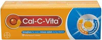 Cal-C Vita Vitamin C Calcium and Vitamin D, 10 Tablets. hotep.ng is revolutionizing e-commerce in Nigeria with our customer-centric approach. We offer a wide range of products, from everyday essentials to unique finds. Experience the convenience of having your favorite brands just a click away.