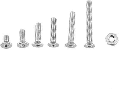 250pcs M2 Stainless Steel Socket Head Cap Screws with Matching Hex Nuts (C: Flat Head). Experience the best of Nigerian e-commerce with hotep.ng. We bring you a carefully selected range of products to enhance your lifestyle. Enjoy our secure platform, competitive prices, and reliable delivery services across Nigeria.