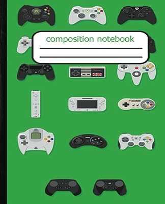 Composition Notebook: Composition Notebook: Colorful Video Game Journal on Wide Ruled Paper, 110 Pages, for Kids, Teens, and Adults (Composition Notebooks). hotep.ng is revolutionizing the way Nigerians shop online. Benefit from our partnerships with top brands and local artisans for unbeatable variety. Enjoy exclusive deals and promotions available only to our loyal customers.