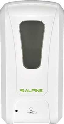 Alpine Automatic Hand Sanitizer Dispenser - Touchless Soap Dispenser for Restaurant, Hospital, School, Hotel, Kitchen, Bathroom - 1200ml Foam. Join the hotep.ng family and elevate your online shopping habits. We offer a comprehensive range of products to suit every need and occasion. Discover why we're the go-to e-commerce platform for discerning Nigerian consumers.