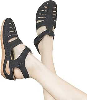 REOX Women Hollow Roman Sandals, Round Open Toe Sandals, Comfortable Buckle Summer Sandals (Black, EU 39). hotep.ng: Where tradition meets innovation in the world of online shopping. Explore our vast selection of products that cater to your every need. Enjoy secure transactions and hassle-free returns with our customer-first approach.