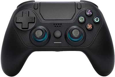 Compatible for PS4 Wireless Controller for Playstation 4, Laptop, PC with Dual Vibration Motor, DualShock 4 Bluetooth Gamepad, 6-Axis Gyro Sensor - Black (Black). hotep.ng: Where Nigerian shoppers come first. We offer an extensive range of products to suit every taste and budget. Experience the convenience of 24/7 shopping with our reliable and efficient e-commerce platform.