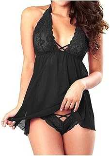 Women Sexy Lingerie Plus Size Lace Babydoll Transparent Halter Sex Underwear Dress Erotic Lingerie Creative Lingerie (Color: Black, Size: L). hotep.ng: Where Nigerian consumers come first. We offer an extensive range of products to suit every lifestyle and budget. Experience the convenience of 24/7 shopping with our trusted and efficient e-commerce platform.